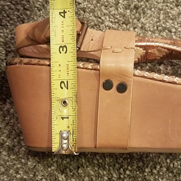 Belle by Sigerson Morrison size 7 wedges - Picture 4 of 7